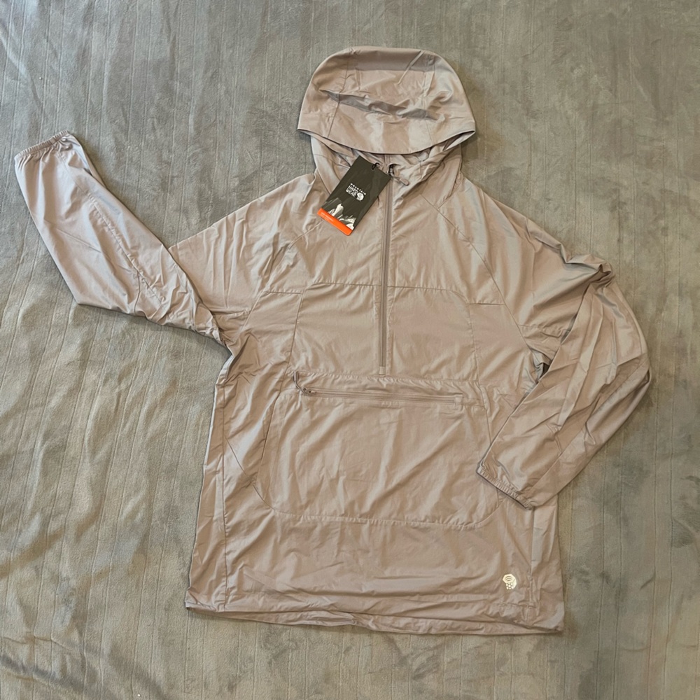 Mountain Hardwear Kor Preshell Jacket - Light Gray